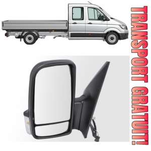Oglinda Stanga Volkswagen CRAFTER 30-50 Platform/Chassis (2F_) din 2006 - 2016, Auto, Reglaj manual, Completa