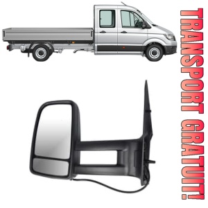 Oglinda Stanga Volkswagen CRAFTER 30-50 Platform/Chassis (2F_) din 2006 - 2016, Auto, Reglaj electric, Completa