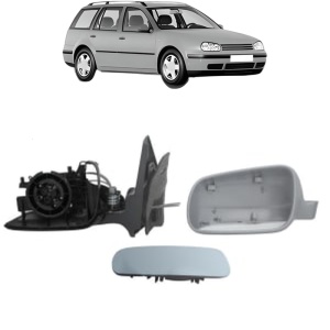 Oglinda Stanga Volkswagen GOLF IV Variant (1J5) din 1999 - 2006, Auto, Reglaj mecanic, Completa - Img 2