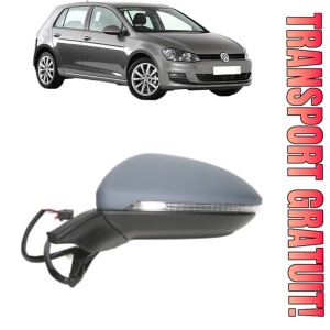 Oglinda Stanga Volkswagen GOLF VII (5G1, BQ1, BE1, BE2) din 2012 - 2021, Auto, Reglaj electric, Completa