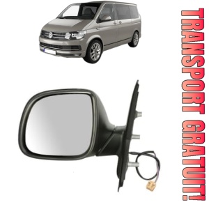 Oglinda Stanga Volkswagen MULTIVAN T5 (7HM, 7HN, 7HF, 7EF, 7EM, 7EN) din 2003 - 2015, Auto, Reglaj electric, Completa