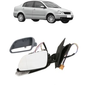 Oglinda Stanga Volkswagen POLO IV Saloon (9A4, 9A2, 9N2, 9A6) din 2002 - 2012, Auto, Reglaj electric, Completa - Img 2