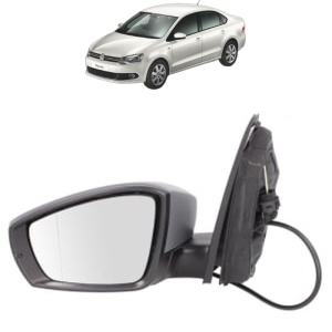 Oglinda Stanga Volkswagen POLO V Saloon (602, 604, 612, 614) din 2010 - 2022, Auto, Reglaj mecanic, Completa - Img 2