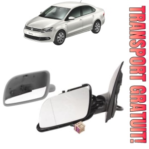 Oglinda Stanga Volkswagen POLO V Saloon (602, 604, 612, 614) din 2010 - 2022, Auto, Reglaj electric, Completa