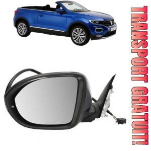 Oglinda Stanga Volkswagen T-ROC din 2017 - 2022, Auto, Reglaj electric, Completa