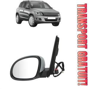 Oglinda Stanga Volkswagen TIGUAN (5N_) din 2007 - 2018, Auto, Reglaj electric, Completa