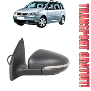 Oglinda Stanga Volkswagen TOURAN Box Body/MPV (1T1, 1T2) din 2003 - 2010, Auto, Reglaj electric, Completa