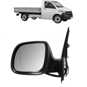 Oglinda Stanga Volkswagen TRANSPORTER T6 Platform/Chassis (SFD, SFE, SFL, SFZ, SJD, SJ din 2015 - 2024, Auto, Reglaj electric, Completa - Img 2