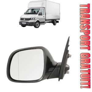 Oglinda Stanga Volkswagen TRANSPORTER T6 Van (SGA, SGH, SHA, SHH) din 2015 - 2024, Auto, Reglaj manual, Completa