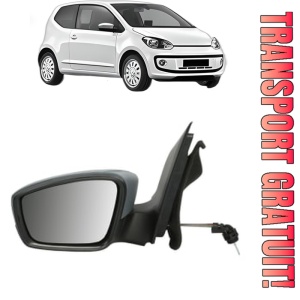 Oglinda Stanga Volkswagen UP! (121, 122, BL1, BL2, BL3, 123) din 2011 - 2023, Auto, Reglaj mecanic, Completa