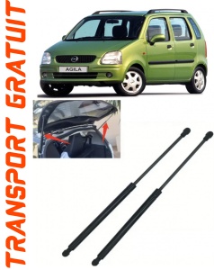 Opel Agila Set 2 amortizoare pentru portbagaj / haion Krosno compatibil cu Opel Agila Hatchback fabricat intre 2000-2007 accesorii pentru autoturismul tau - masina v88483