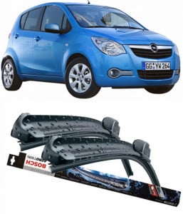 Opel Agila Set 2 stergatoare parbriz Bosch Aerotwin 600/475mm compatibile cu Opel AGILA (B) (H08) (2008-2014) (55 cm / 40 cm) accesorii pentru autoturismul tau - masina v116624