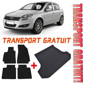 Opel Astra H Hatchback din 2004 - 12.2014, Set Covorase + tavita portbagaj auto Portbagaj Inferior *5