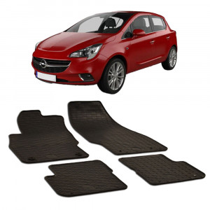 Opel Corsa E (2014-2019) Set 4 covorase auto cauciuc Urban Line accesorii pentru autoturismul tau - masina v237870