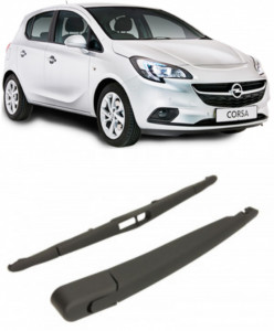 Opel Corsa E Brat stergator pentru luneta spate cu lamela 310 mm, compatibil cu Opel Corsa E fabricat intre 2014, calitate extra accesorii pentru autoturismul tau - masina v92442