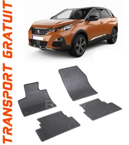 Opel Grandland X, Suv, fabricat din 10.2017 - Prezent, set covorase auto dedicate, din cauciuc 100% Premium accesorii pentru autoturismul tau - masina v154971