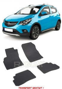 Opel Karl, Hatchback, fabricat din 05.2015 - 06.2019, set covorase auto dedicate, din cauciuc 100% Premium - Transport Gratuit accesorii pentru autoturismul tau - masina v38514