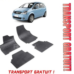 Opel MerIVa A, Van, fabricat din 02.2003 - 2010, set covorase auto dedicate, din cauciuc 100% Premium - Transport Gratuit