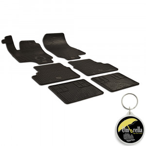 Opel Zafira A (1999-2004) Set 6 covorase auto cauciuc Urban Line accesorii pentru autoturismul tau - masina v238392