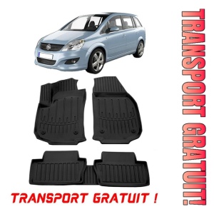 Opel Zafira B (2005-2011) Set covorase auto cauciuc G.Modern Line 3D transport gratuit