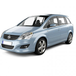 Opel Zafira B Din 05.2005 - 2014, Van , Set Covorase Auto Tip Tavita Premium 3D, din cauciuc accesorii pentru autoturismul tau - masina v167032