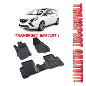 Opel Zafira Tourer C 2011-2019 Set 4 covorase auto din cauciuc tip tavita premium line 3D - Transport Gratuit!