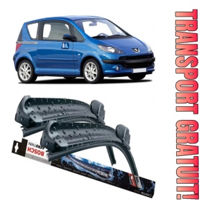 Peugeot 1007 Set 2 stergatoare parbriz Bosch Bosch Aerotwin compatibile cu Peugeot 1007 2005 (60 cm / 45 cm)