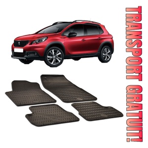 Peugeot 2008 (2013 - 2019) Set 4 covorase auto cauciuc Urban Line