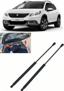 Peugeot 2008 I Set 2 amortizoare pentru portbagaj / haion Krosno compatibil cu Peugeot 2008 I SUV fabricat intre 2013-2019 accesorii pentru autoturismul tau - masina v89024