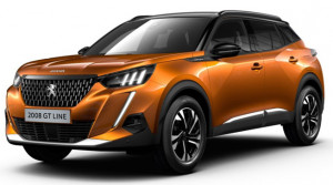 Peugeot 2008 II, Suv, fabricat din 01.2020 - Prezent, set covorase auto dedicate, din cauciuc 100% Premium accesorii pentru autoturismul tau - masina v153688