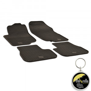 Peugeot 207 (2006-2012) Set 4 covorase auto cauciuc Urban Line accesorii pentru autoturismul tau - masina v238441