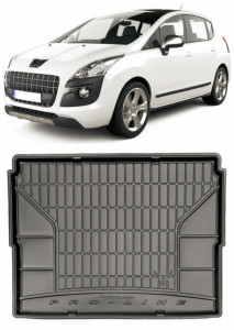 Peugeot 3008 I Suv din 05.2009 - 10.2016, Tavita Pentru Portbagaj Lux Premium Dedicata, Portbagaj Inferior *1 accesorii pentru autoturismul tau - masina v189120