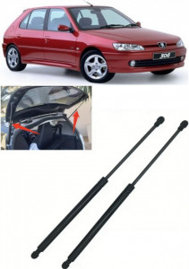 Peugeot 306 Set 2 amortizoare pentru portbagaj Krosno compatibil cu Peugeot 306 Hatchback fabricat intre 1997-2002 accesorii pentru autoturismul tau - masina v86500