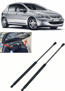 Peugeot 307 Set 2 amortizoare pentru portbagaj / haion Krosno compatibil cu Peugeot 307 Hatchback fabricat intre 2002-2009 accesorii pentru autoturismul tau - masina v90970