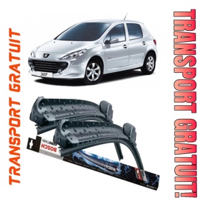 Peugeot 307 Set 2 stergatoare parbriz Bosch Bosch Aerotwin compatibile cu Peugeot 307 2002-2009 (70 cm / 65 cm)