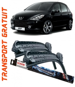 Peugeot 307 Set 2 stergatoare parbriz Bosch Bosch Aerotwin compatibile cu Peugeot 307 2003-2009 (70 cm / 65 cm) accesorii pentru autoturismul tau - masina v120330