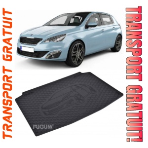Peugeot 308 II din 08.2013 - 11.2021 Hatchback *1 , Tavita Pentru Portbagaj Lux Premium Dedicata,