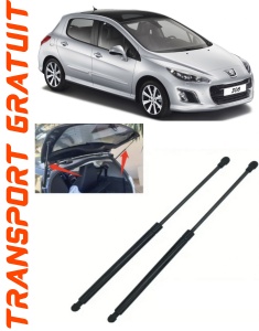 Peugeot 308 Set 2 amortizoare pentru portbagaj / haion Krosno compatibil cu Peugeot 308 Hatchback fabricat intre 2007-2014 accesorii pentru autoturismul tau - masina v89811