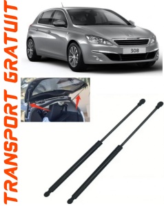 Peugeot 308 SW II Set 2 amortizoare pentru portbagaj / haion Krosno compatibil cu Peugeot 308 SW II Hatchback fabricat intre 2014-2021 accesorii pentru autoturismul tau - masina v88983