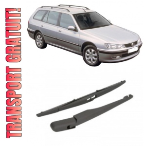 Peugeot 406 Brat stergator pentru luneta spate cu lamela 360 mm, compatibil cu Peugeot 406 Combi fabricat intre 1999-2004, calitate extra