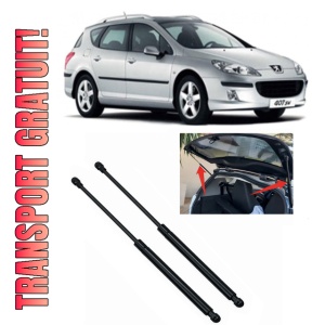 Peugeot 407 Set 2 amortizoare pentru portbagaj / haion Krosno compatibil cu Peugeot 407 Combi fabricat intre 2004-2010