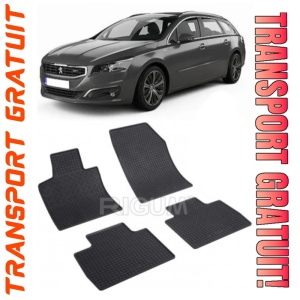 Peugeot 508 II, Combi, fabricat din 11.2018 - Prezent, set covorase auto dedicate, din cauciuc 100% Premium