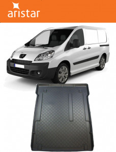 Peugeot Expert II Tepee Van din 2006 - 2016, Tavita Pentru Portbagaj Lux Premium Dedicata, Ampatament L2 In Spatele Randului 3 *2 accesorii pentru autoturismul tau - masina v187110