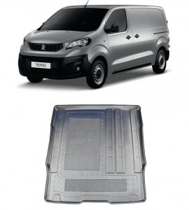 Peugeot Expert III Traveller Van din 01.2016 - Prezent, Tavita Pentru Portbagaj Lux Premium Dedicata, Ampatament Mediu L2 In Spatele Randului 2 Scaune Culisate In Spate *1 accesorii pentru autoturismul tau - masina v185547