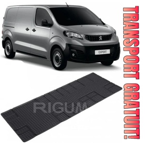 Peugeot Expert III, Van, fabricat din 01.2016 - Prezent, Rand 3, set covorase auto dedicate, din cauciuc 100% Premium