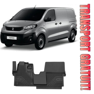 Peugeot Expert Traveller Expert III Traveller Din 01.2016 - Prezent, Van , Set Covorase Auto Tip Tavita Premium 3D, din cauciuc