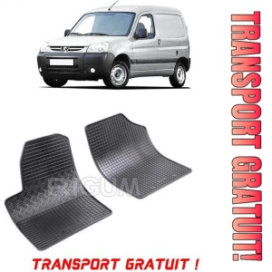 Peugeot Partner III fabricat din 06.2018 - Prezent, Van, 5 Locuri, set covorase auto dedicate, din cauciuc 100% Premium - Transport Gratuit