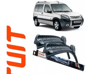 Peugeot Partner Set 2 stergatoare parbriz Bosch Bosch Aerotwin compatibile cu Peugeot Partner 2009-2010 (65 cm / 40 cm) accesorii pentru autoturismul tau - masina v129924