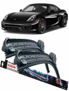 Porsche 718 Set 2 stergatoare parbriz Bosch Bosch Aerotwin compatibile cu Porsche 718 2016 (53 cm / 57.5 cm) accesorii pentru autoturismul tau - masina v135827