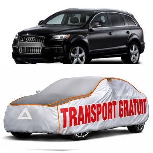Prelata Antigrindina pentru auto Audi Q7 (4L) (2005-2015) - husa protectie antigrindina si intemperii meteo severe - anti-grindina vijelii furtuni pentru auto